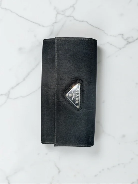 PRADA Vintage Black Tessuto Nylon 6-Key Holder Wallet - Made in Italy - Picture 3 of 8